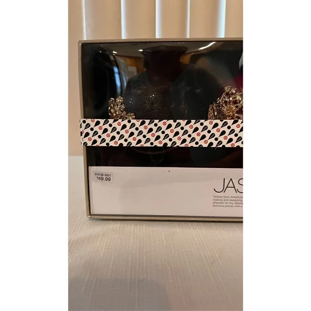 Jason Wu Neiman Marcus Holiday Ornament Set of 3 Elegant Designer Xmas Balls